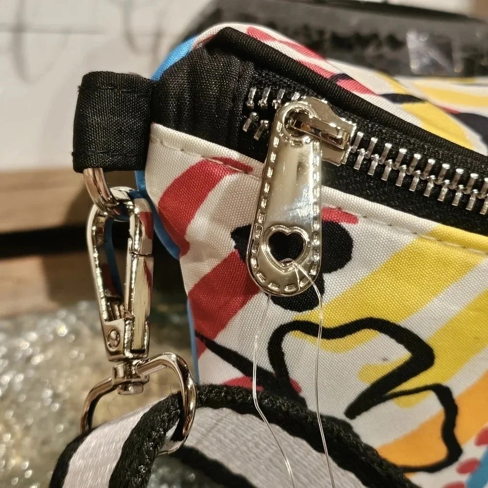 Brighton Graffiti Love Cross Body Belt Bag #D30265 NWT - Picture 7 of 12